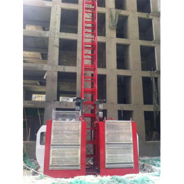 2t Kapazität Doppelkäfig Builder Lift von Hsjj gemacht